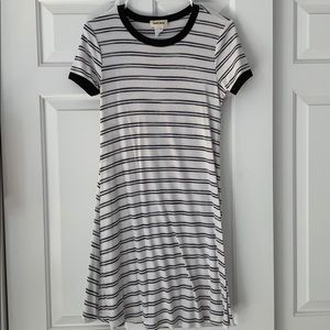 Striped Mimi Chica T-shirt dress